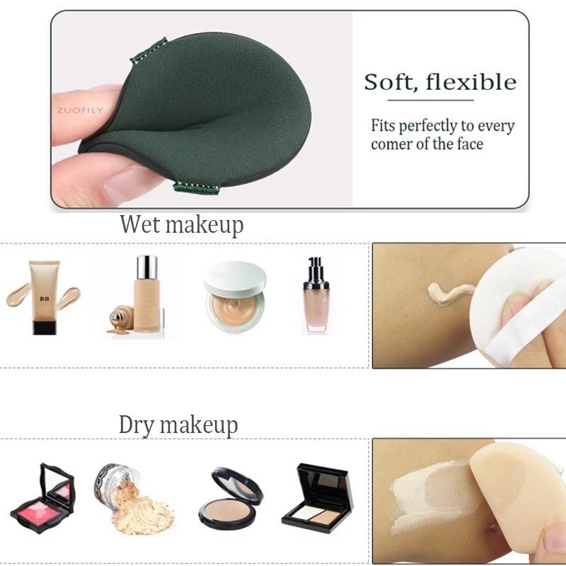 BEAUTY BLENDER Mút Trang Điểm Ướt Và Khô Mềm Mại Thoáng Khí Sử Dụng Kép