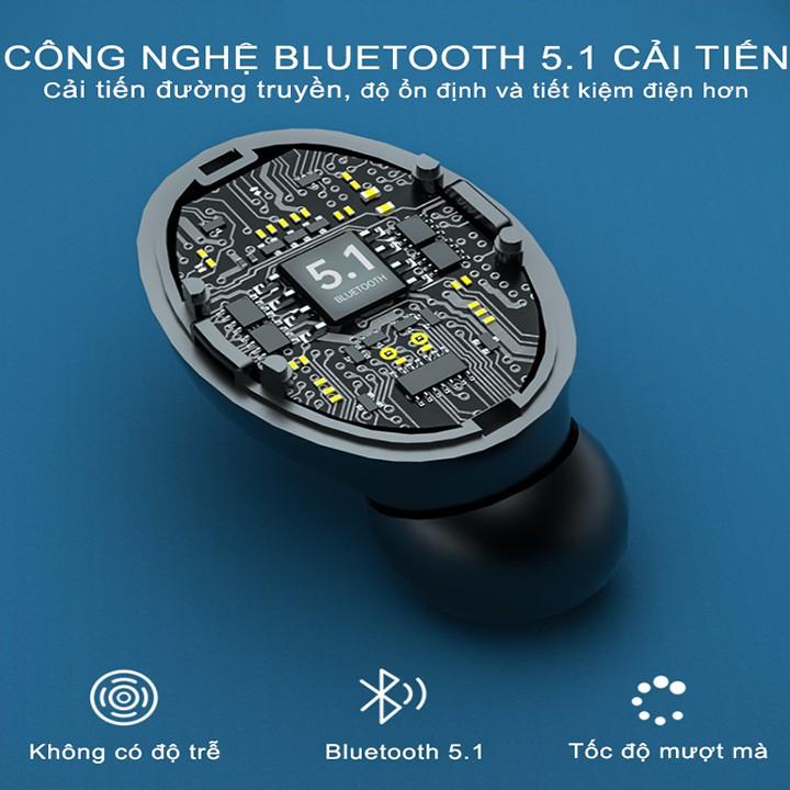 Tai Nghe Bluetooth V5.1 Nâng Cấp , Bản Quốc Tế