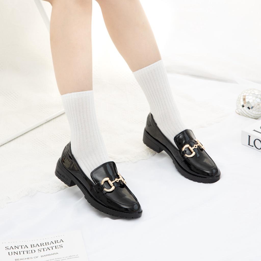 Giày Oxford thời trang MWC giày đế cao vintage hot trend hàn quốc NUOX- 9602