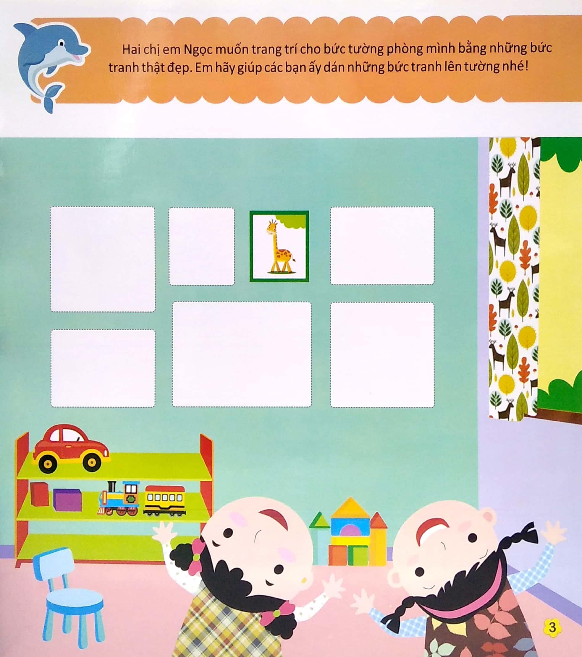 Sticker Bóc Dán Thông Minh - Phát Triển Chỉ Số Cảm Xúc - EQ - Tập 1