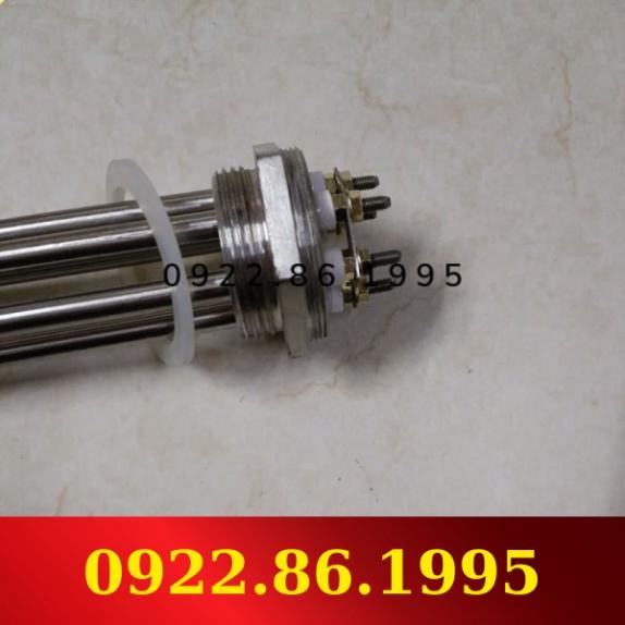 Điện trở nhiệt, đun dầu, đun nước cục ren phi 59 công suất 9KW 12kw hàng nhập