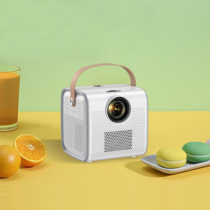 ROGTZ (Hỗ Trợ Tiếng Việt) Máy Chiếu Mini Siêu Nét Kết Nối Bluetooth Wifi Chạy Hệ Điều Hành Android S6 Cao Cấp - Hàng Nhập Khẩu