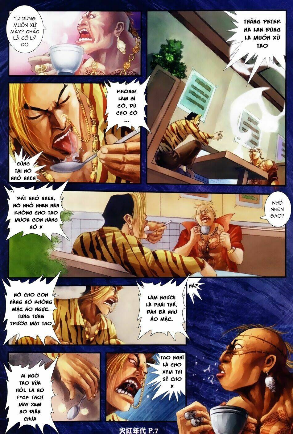 hỏa hồng niên đại hắc cốt đường chapter 39 6