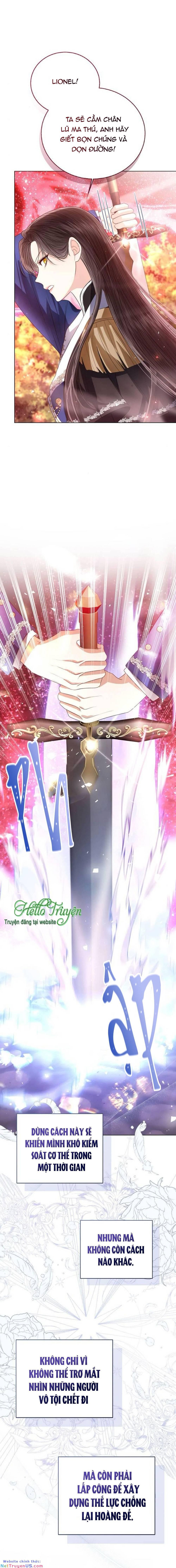 tôi sẽ từ bỏ vị trí hoàng hậu chapter 45.1 12