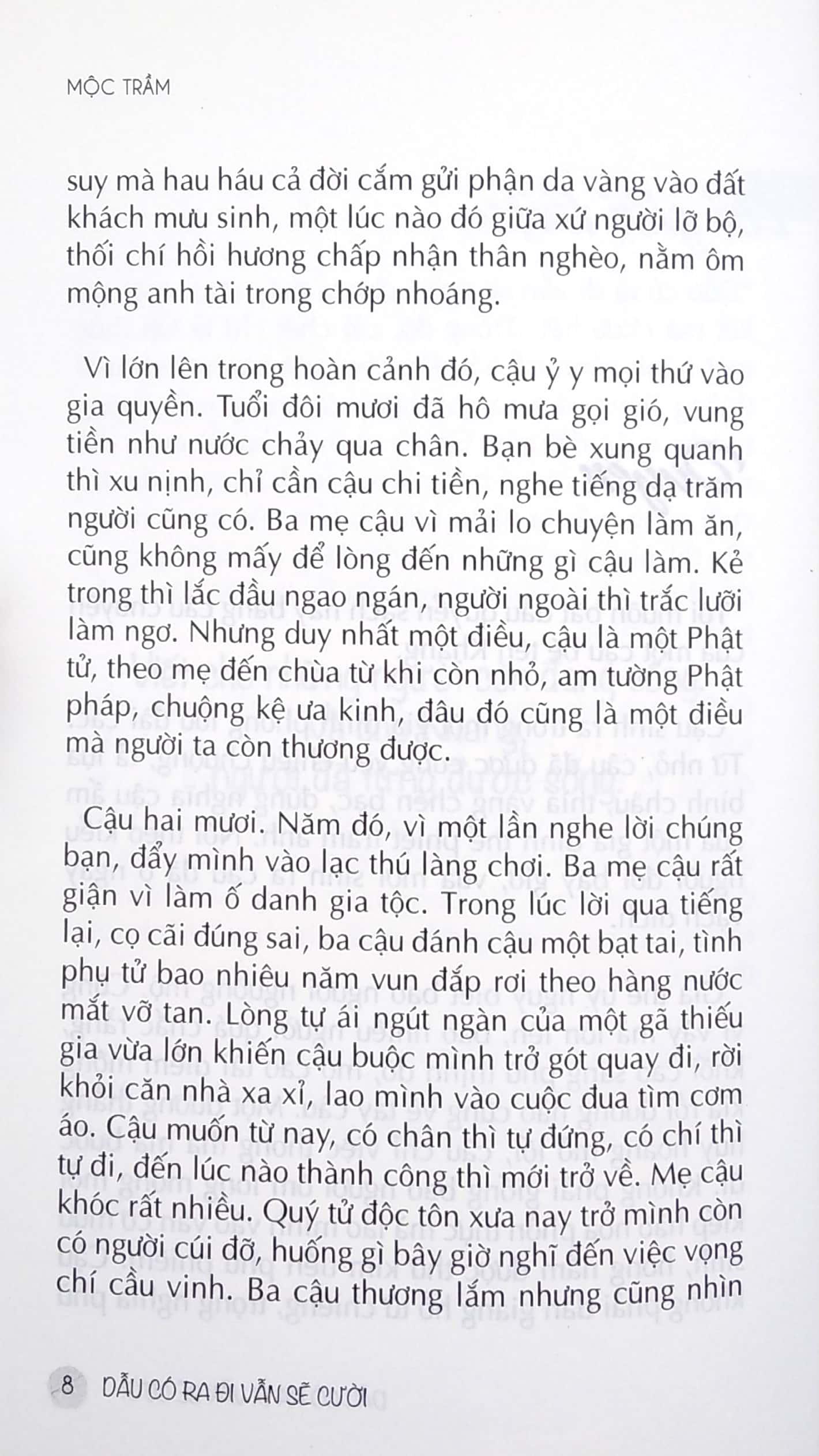 Dẫu Có Ra Đi Vẫn Sẽ Cười