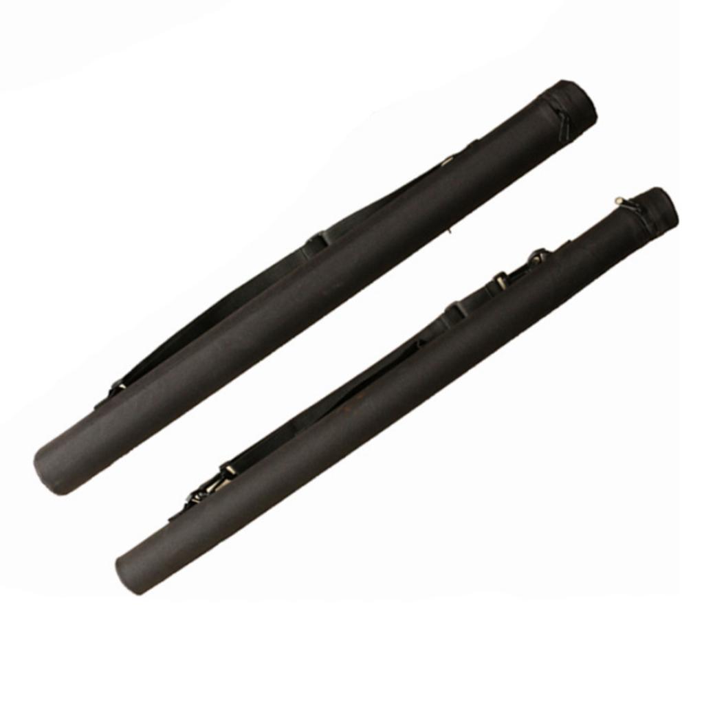 Fly Fishing Rod Tube Fly Rod Case Organizer with Carry Strap
