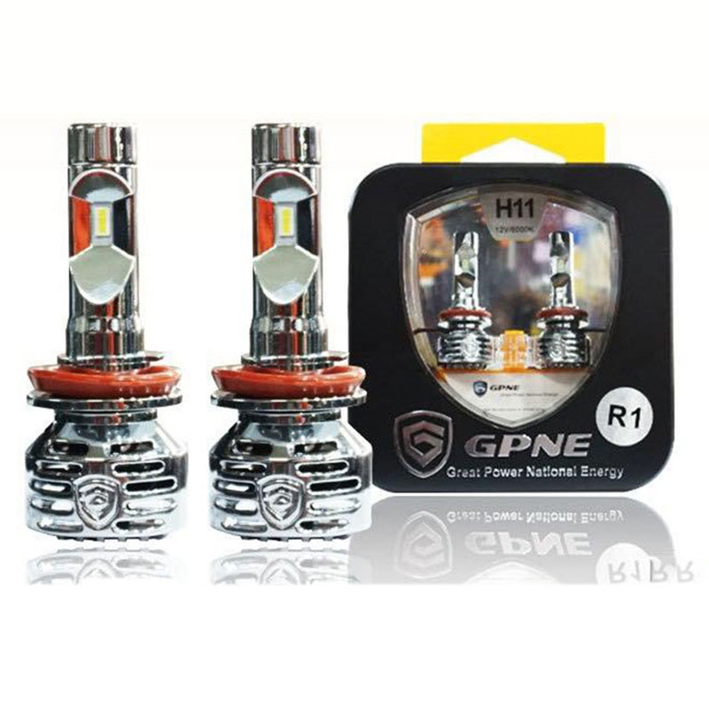 Bộ 2 Bóng Đèn Led GPNE R1 Chân H11 Có Canbus Siêu Sáng , Hàng Chính Hãng GPNE