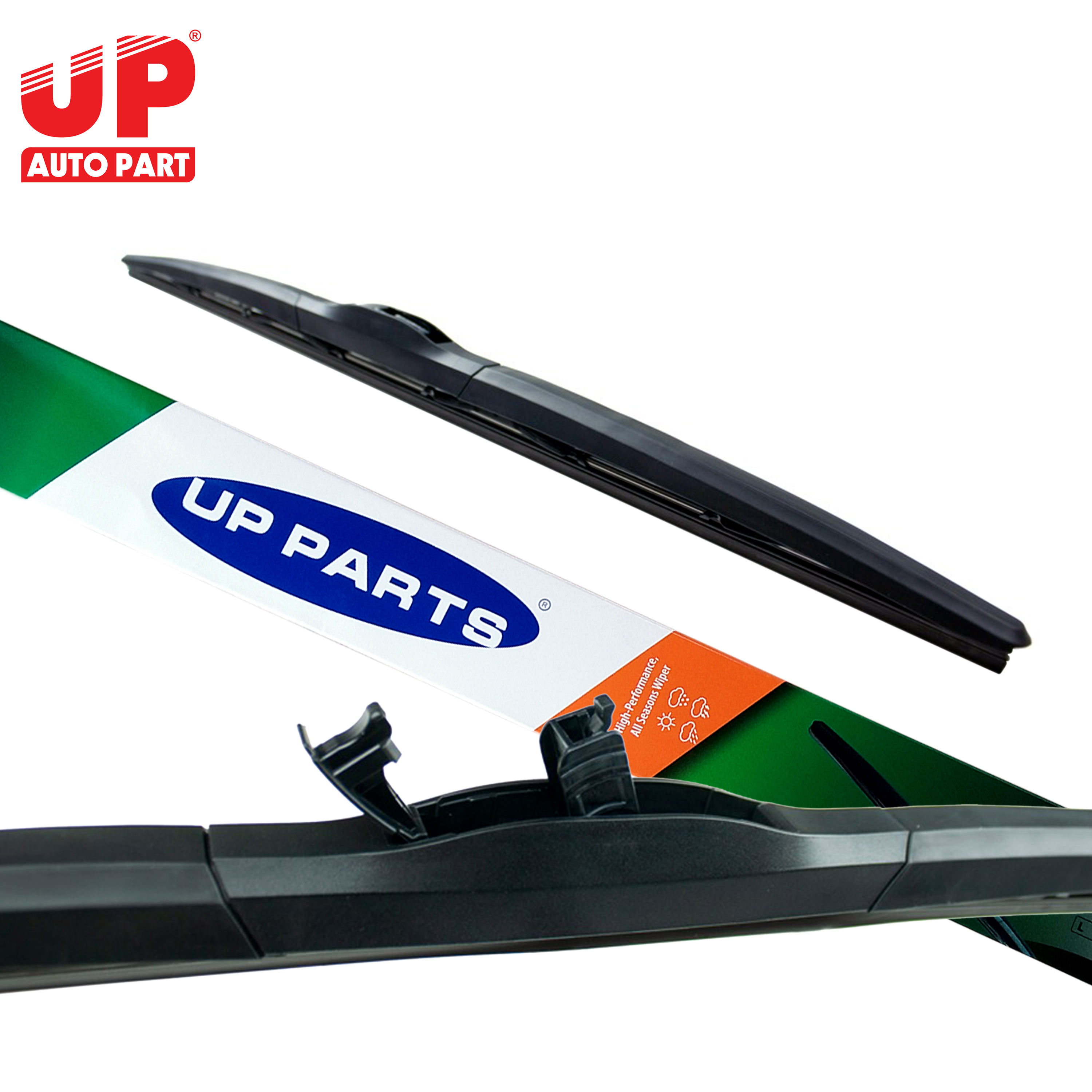 Cặp gạt mưa 3 khúc UP Hybrid Luxury dùng cho xe cần gạt tay móc chữ U