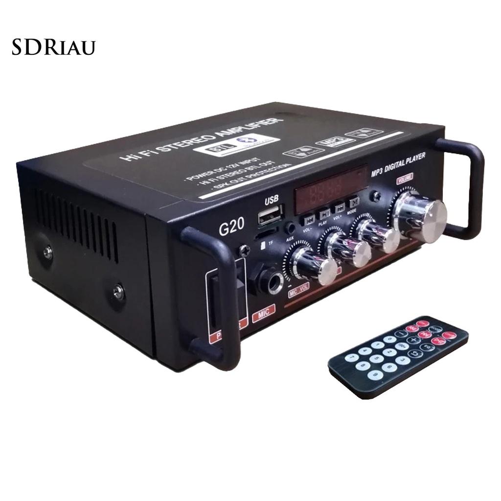 PEMG Wireless Bluetooth-compatible Amplifier Car Wireless Digital Amplifier Remote Control for Car