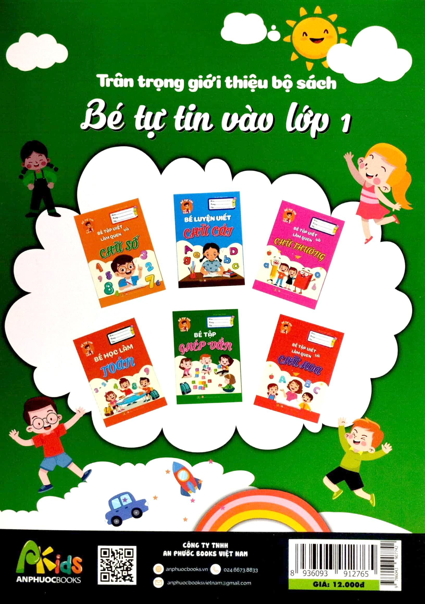 Bé Tự Tin Vào Lớp 1 - Bé Tập Ghép Vần