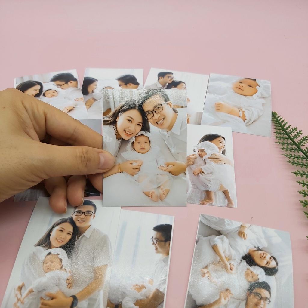 Album ảnh 6x9 để 400 ảnh mini instax, ảnh polaroid bìa da PU, giữ ảnh cho con, binder đựng card