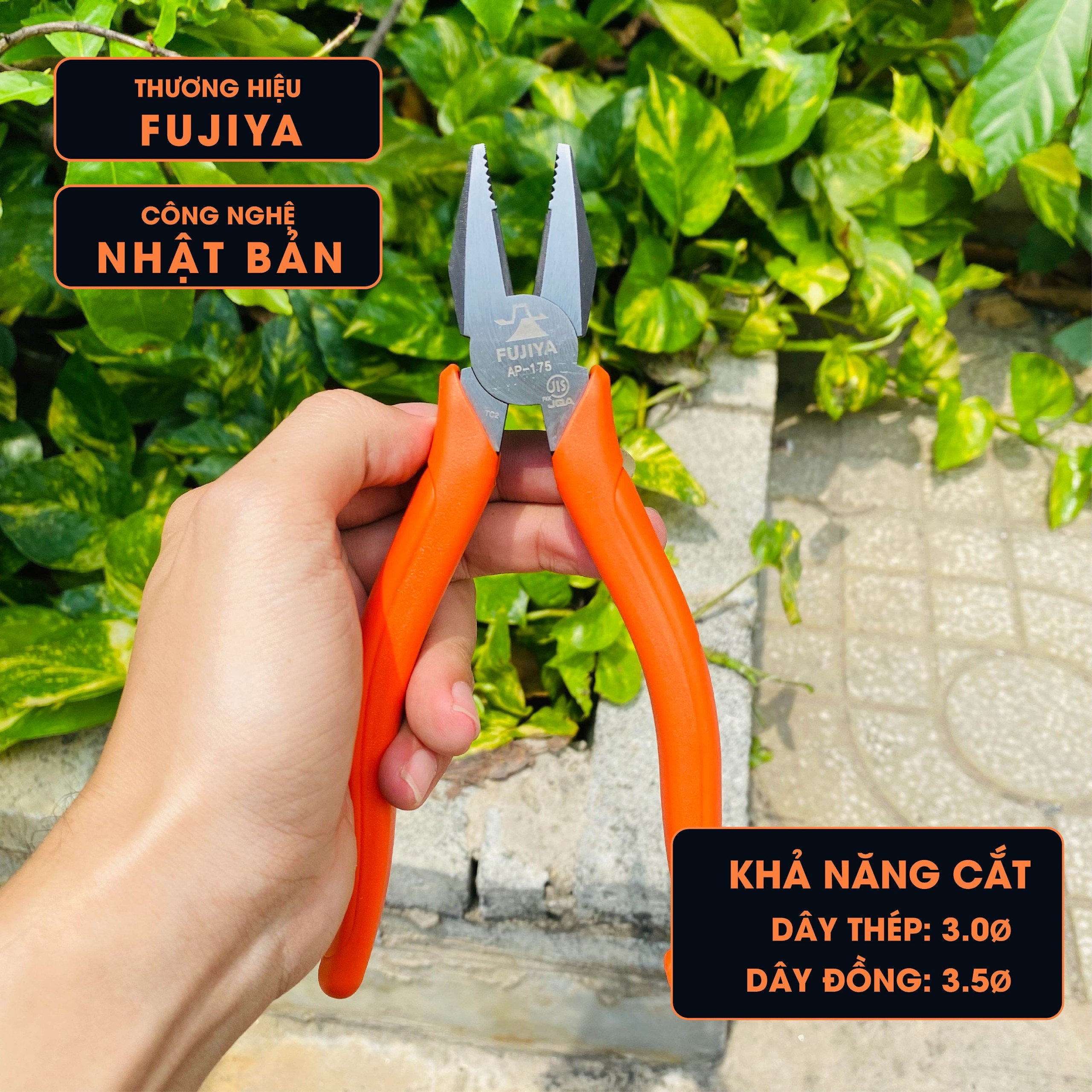 Kìm điện Fujiya AP-175 7''(175mm)