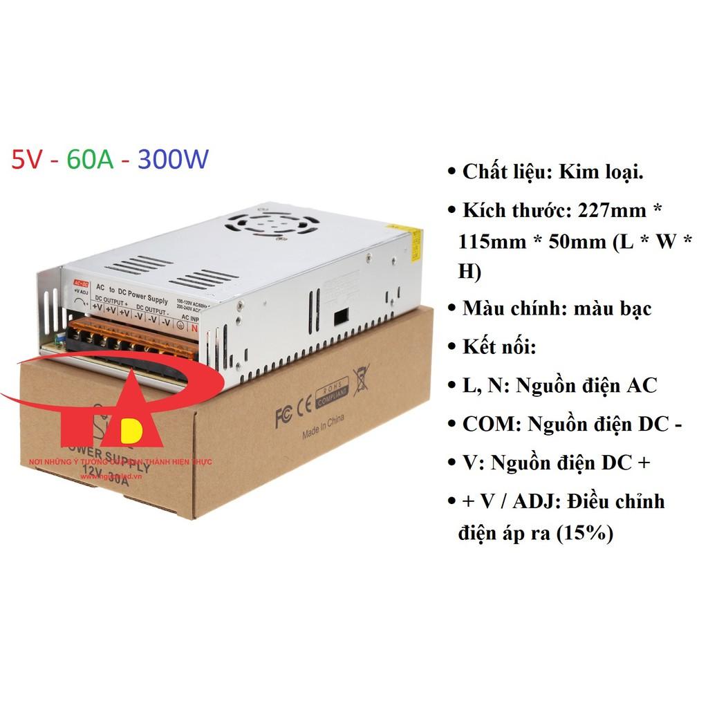 NGUỒN TỔ ONG 5V - 30A/40A/60A (150W/200W/300W) NÊN MUA LOẠI TỐT,GIÁ RẺ CHẤT LƯỢNG ĐỦ AMPE.MUA TẠI SHOPNGUONLED