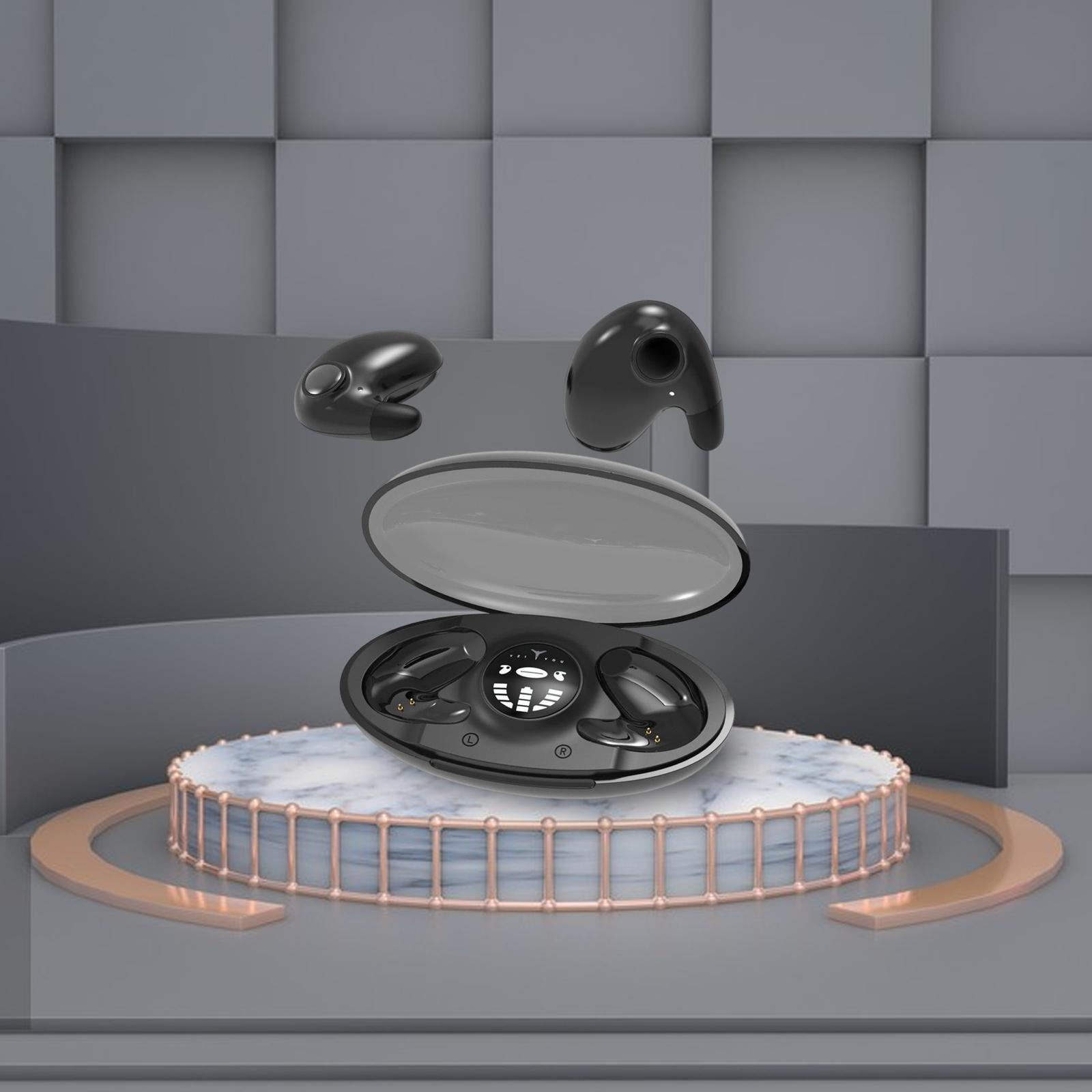 Earbuds with Mic Noise Cancelling Mini in Ear Earphones for Driving Business