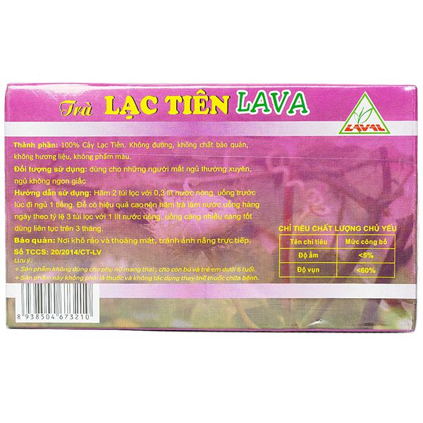 Trà Lạc Tiên Lava