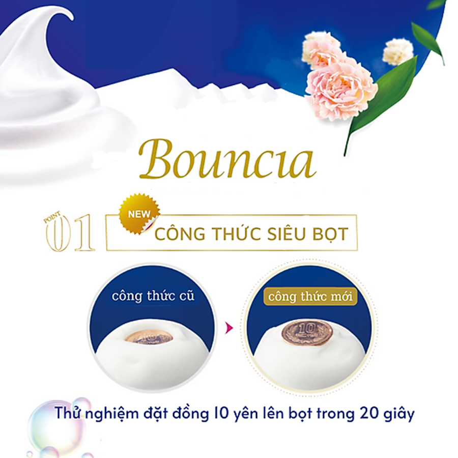 SỮA TẮM BOUNCIA CHIẾT XUẤT TỪ SỮA BÒ 500 ML