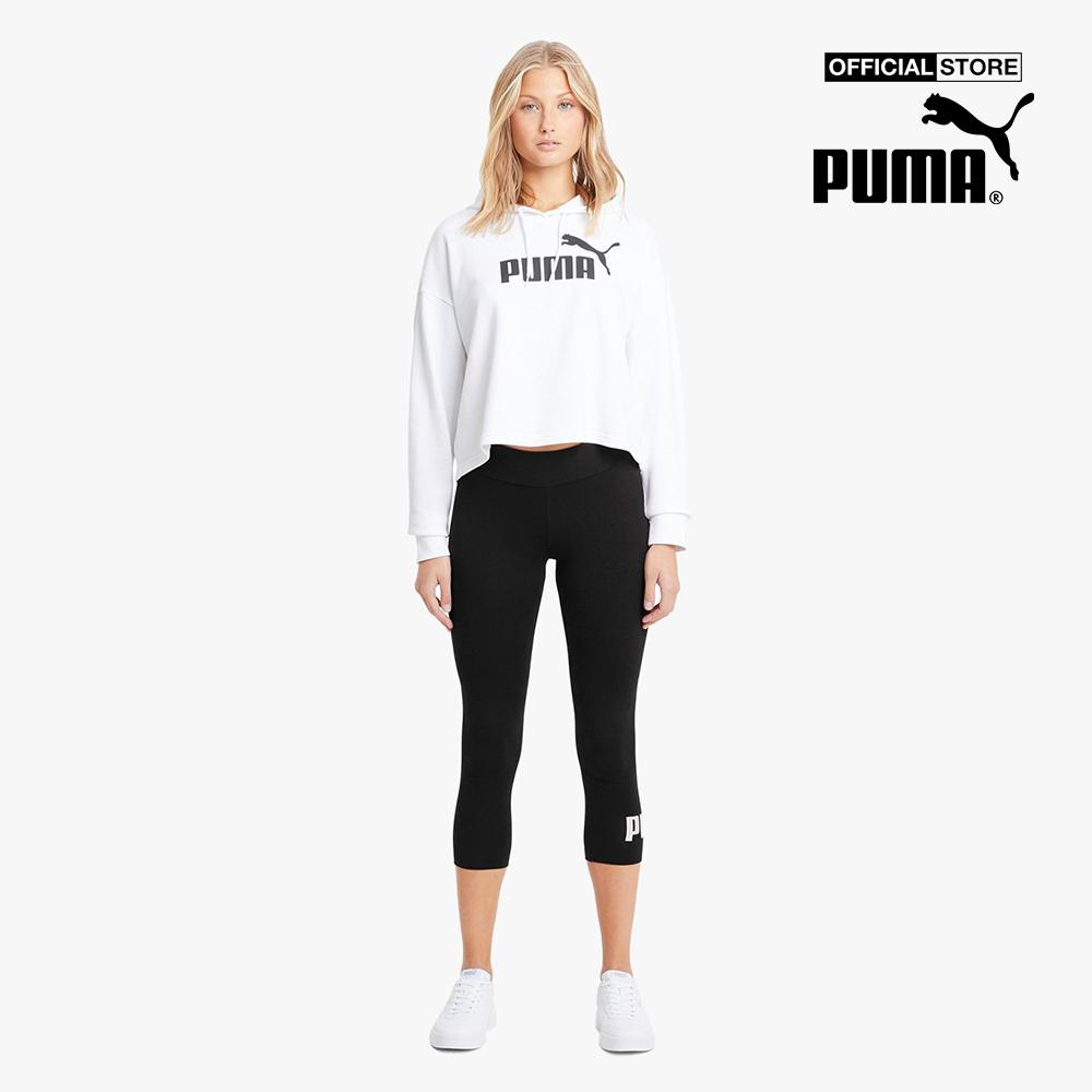 PUMA - Quần legging thể thao nữ Essentials 3/4 Logo 586828