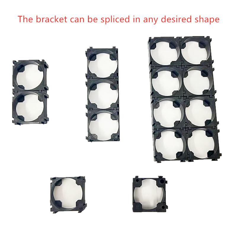 100 cái 26650 Giá đỡ pin lithium Giá đỡ cố định có thể ghép bộ pin Màu sắc: 100 CÁI