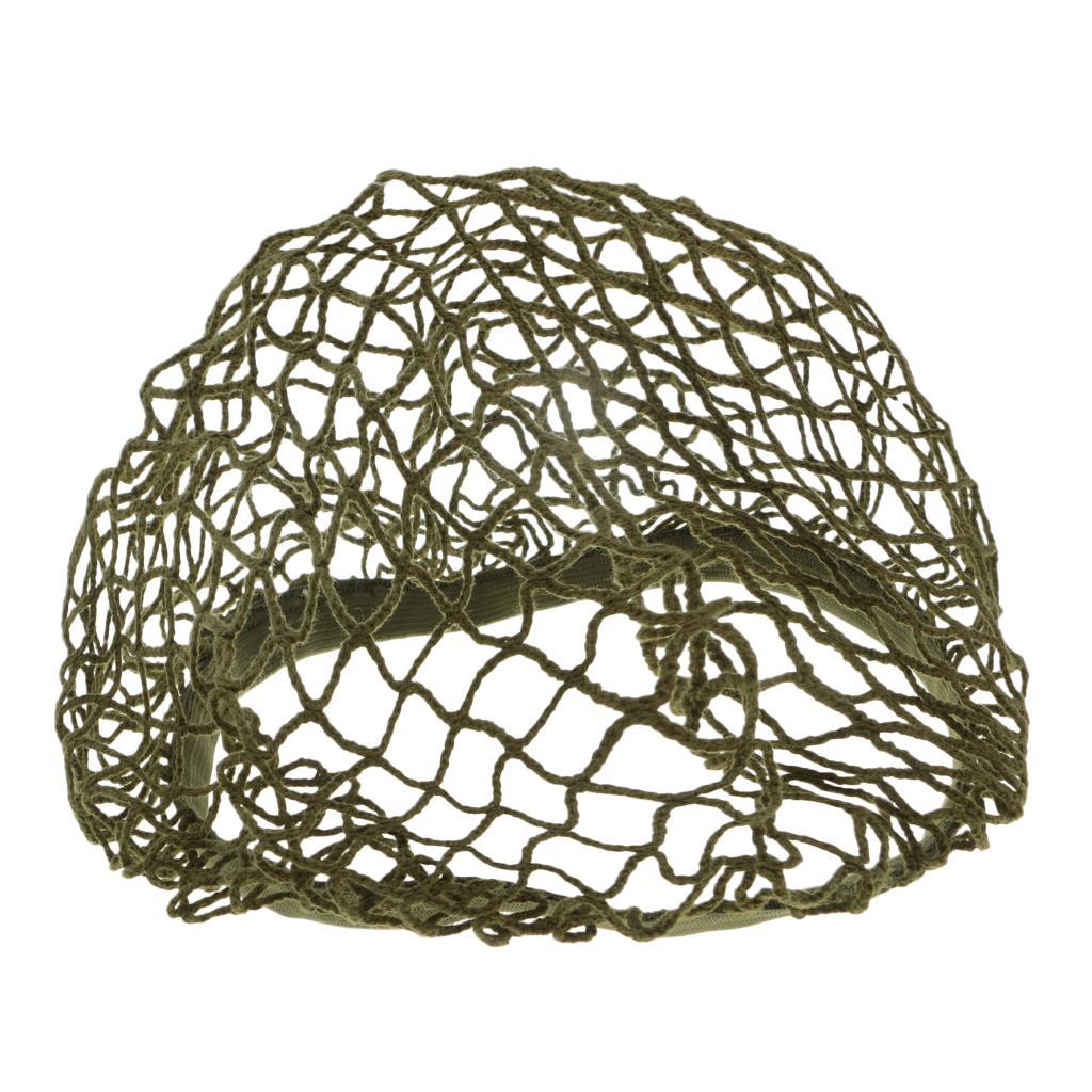 2x Helmet Net Cover Head Camouflage Field Game Mesh Cover Lightweight Durable Heavy Duty Sport
