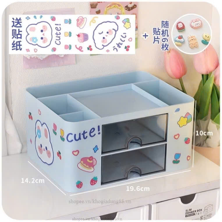Hộp Đựng Bút Dễ Thương Cho Trẻ Em Gái – Hộp Để Bàn Văn Phòng Phẩm, Bảo Quản Đa Chức Năng Cho Học Sinh Tiểu Học - HÀNG CHÍNH HÃNG MINIIN