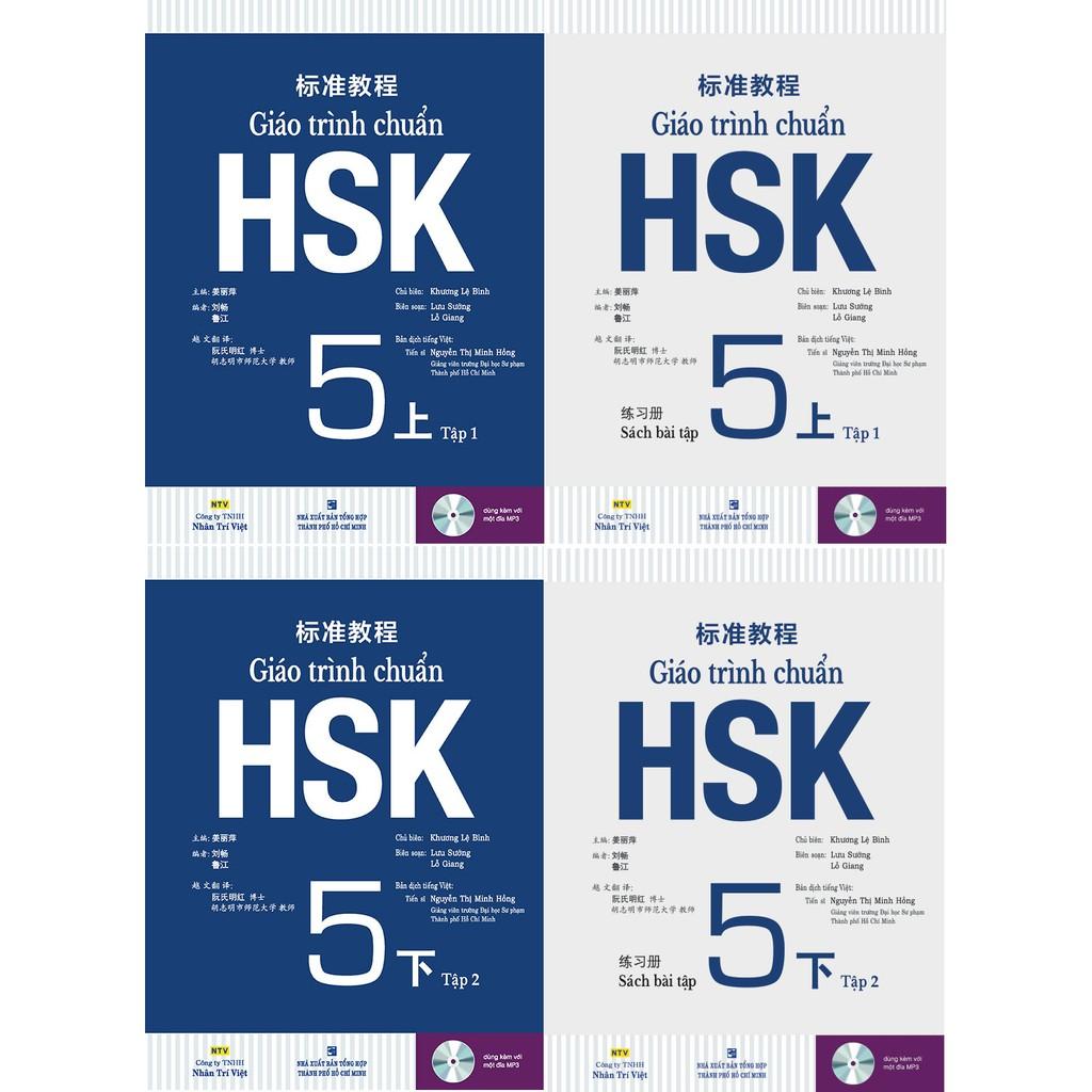 Sách - Trọn bộ 18 cuốn Giáo trình chuẩn HSK 1 + 2 + 3 + 4 + 5 + 6 - Sách bài học và bài tập
