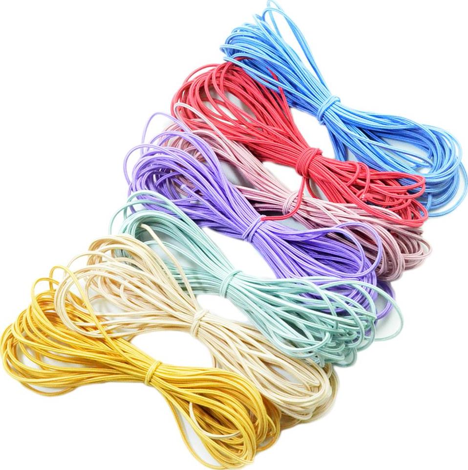 Set 7/8 Dây Thun Dùng Tự Làm Đồ Buộc Tóc - Tùy chọn kích thước