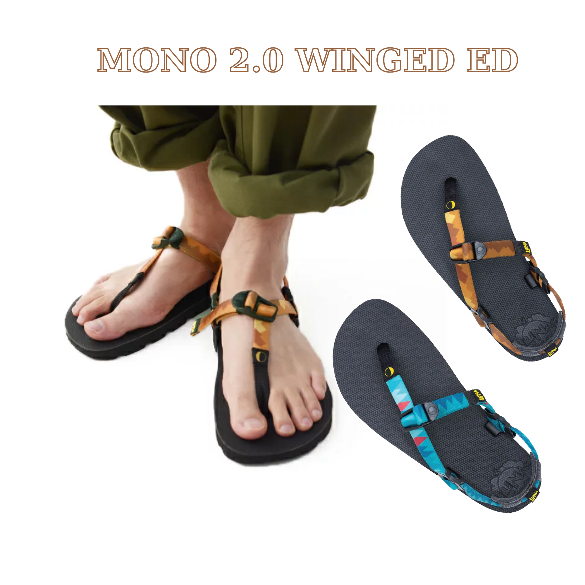 DÉP CHẠY BỘ LUNA SANDALS MONO 2.0 WINGED ED