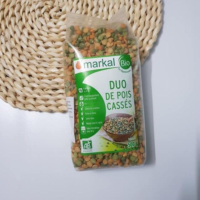 [Date 10/2024] Đậu Hà Lan hữu cơ Markal (xanh &amp; vàng) 500g