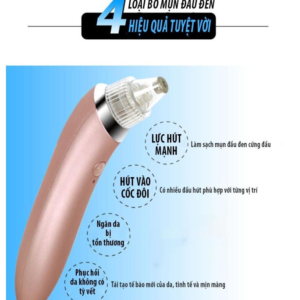 Máy Hút Mụn Cầm Tay Mini Công Nghệ Hàn Quốc. 1 Đổi 1 Trong 7 Ngày
