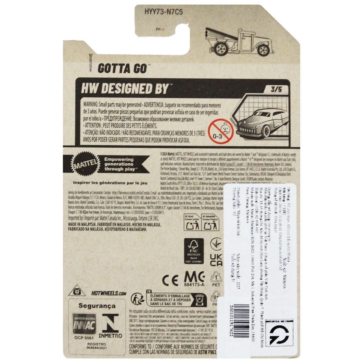 Siêu Xe Hot Wheels C4982 - 84/250 - Gotta Go