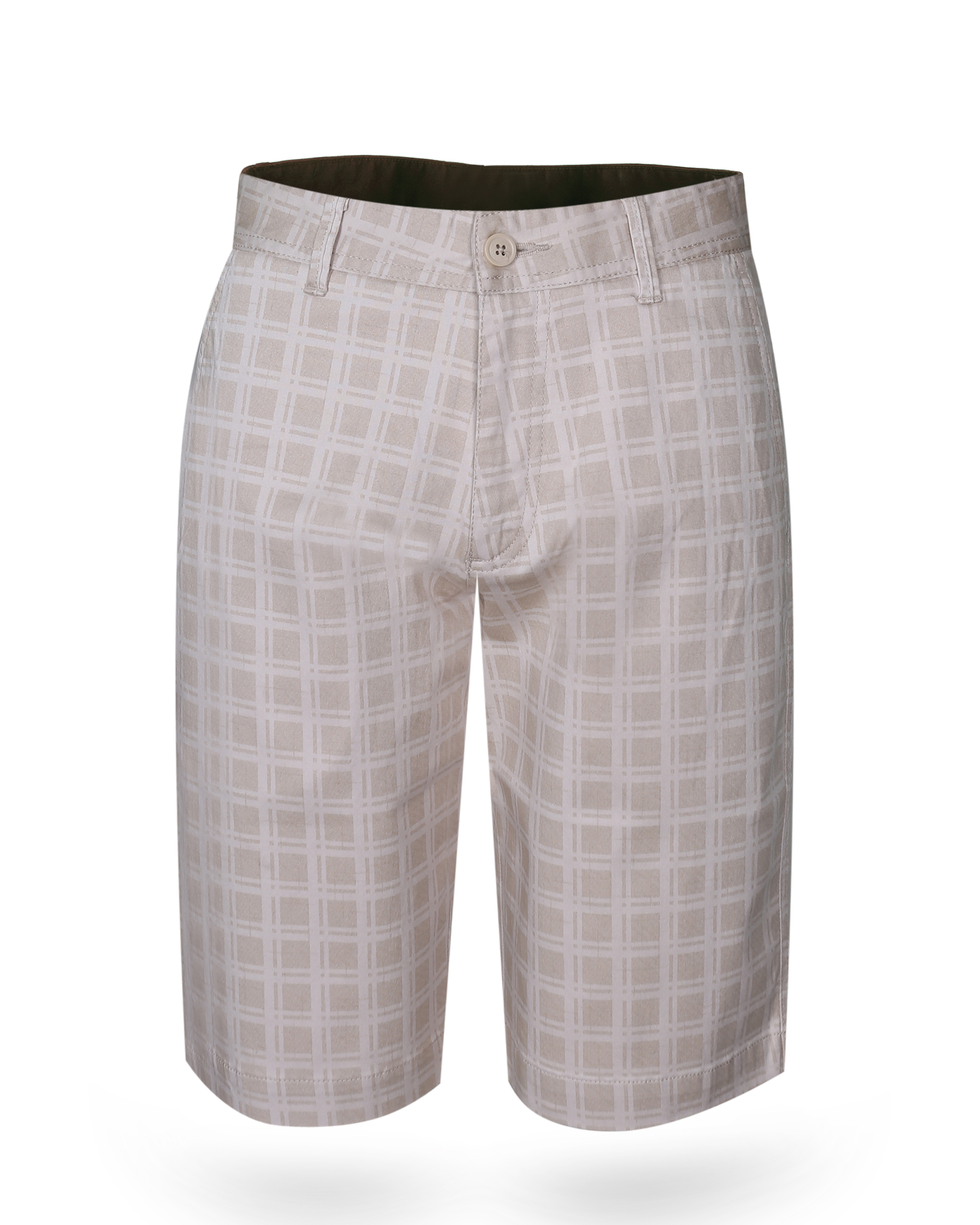 Quần short khaki nam Khatoco Q3M378R0-ININ144-2410-0