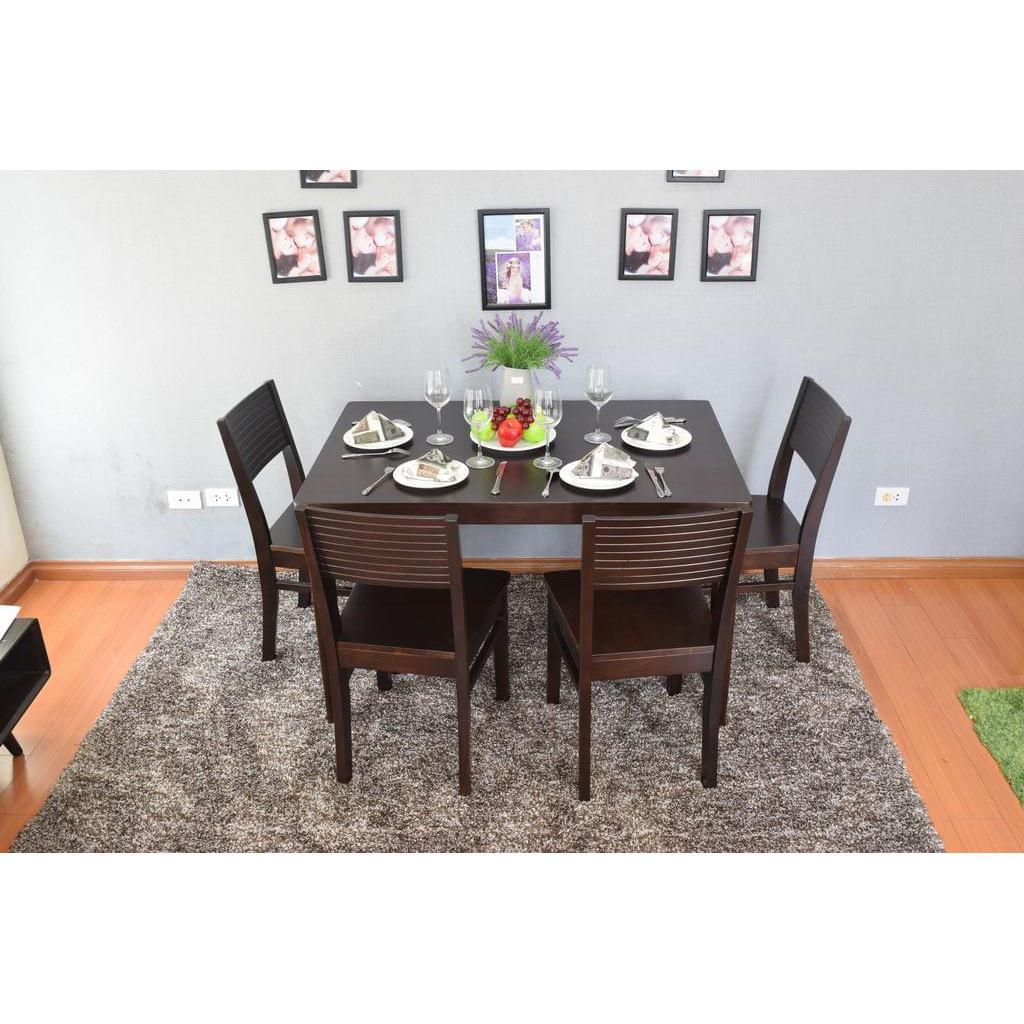 Bộ bàn ăn gỗ tự nhiên