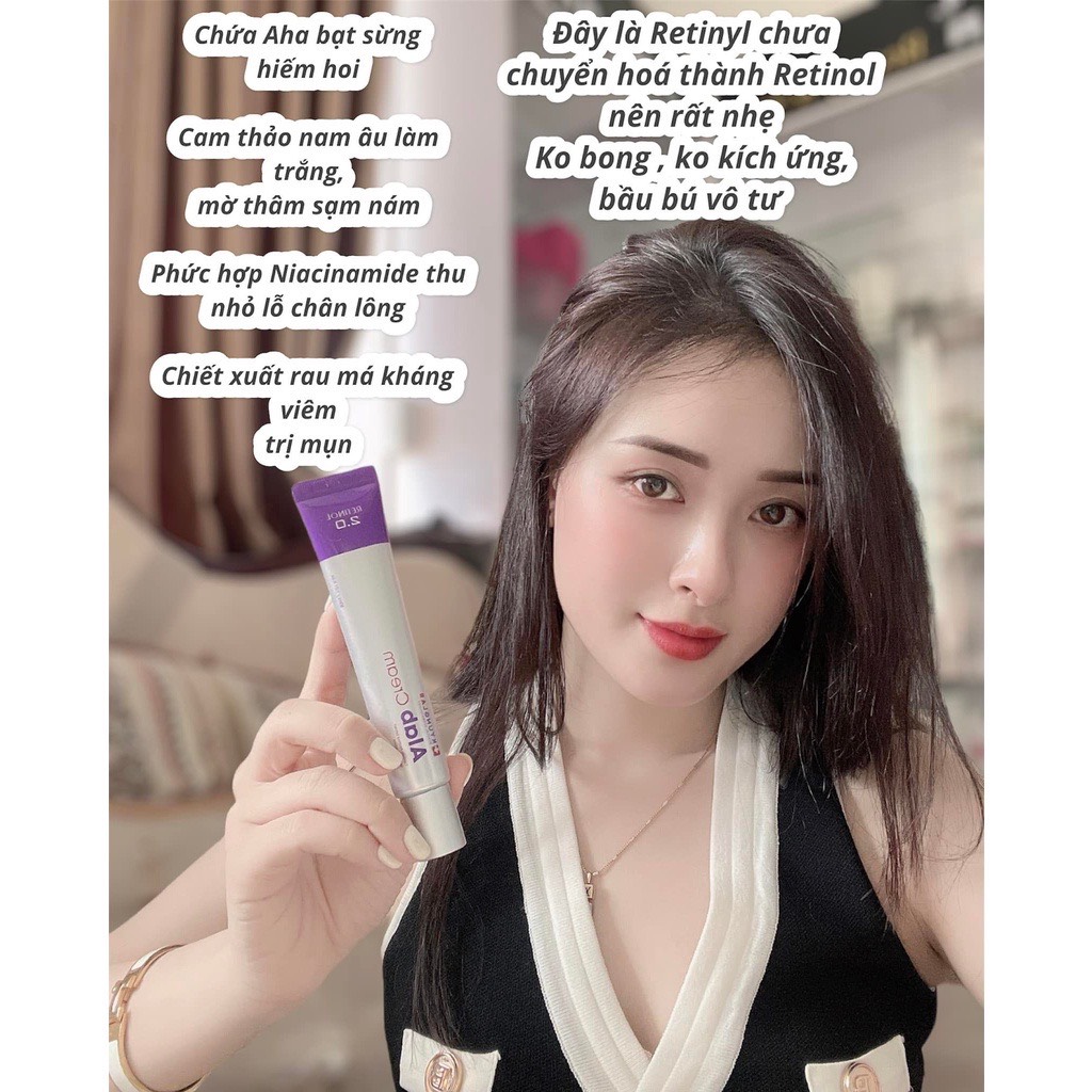 Kem dưỡng thế hệ mới Retinol Alab Cream Kyung Lab 30ml, phục hồi dưỡng trắng da ngừa mụn