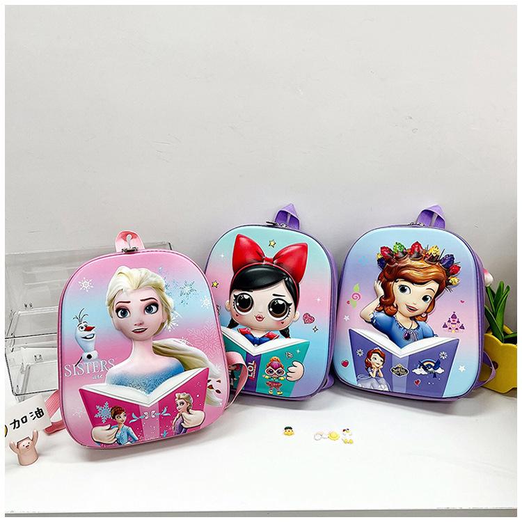 Ba Lô 3D Đi Học Cho Bé Mầm Non &amp; Mẫu Giáo 2-6 Tuổi Mẫu Đọc Sách BLT28