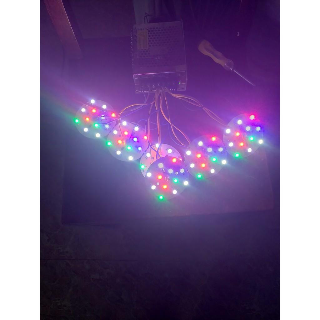 Mạch led đèn thủy sinh PCB Led gắn chip công suất 12W mạch đèn hồ cá