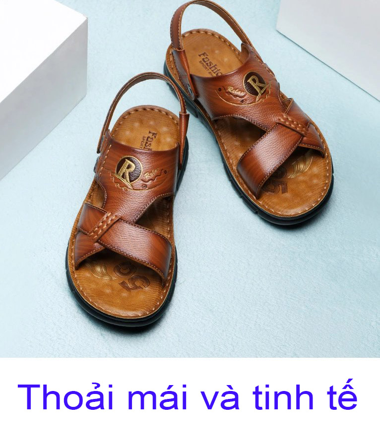 Giày dép Sandal nam thiết kế đế mềm kiểu dáng hiện đại mã DQH51632