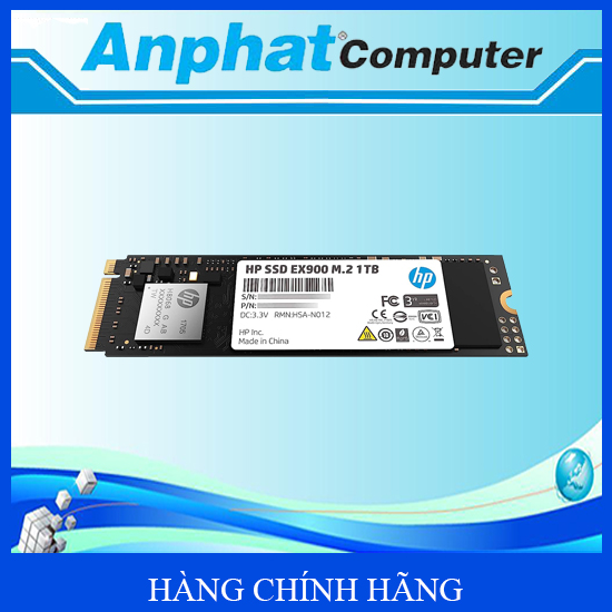 Ổ cứng SSD hiệu HP Model EX900 Plus M.2 NVMe 1TB - Hàng Chính Hãng