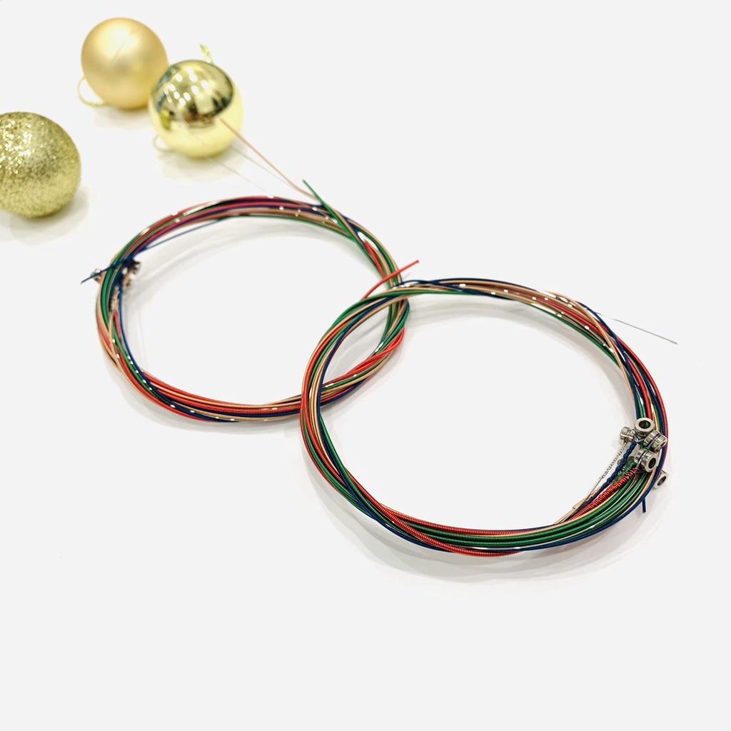 Bộ 6 dây đàn ghita sắt kèm dây lẻ 1& 2