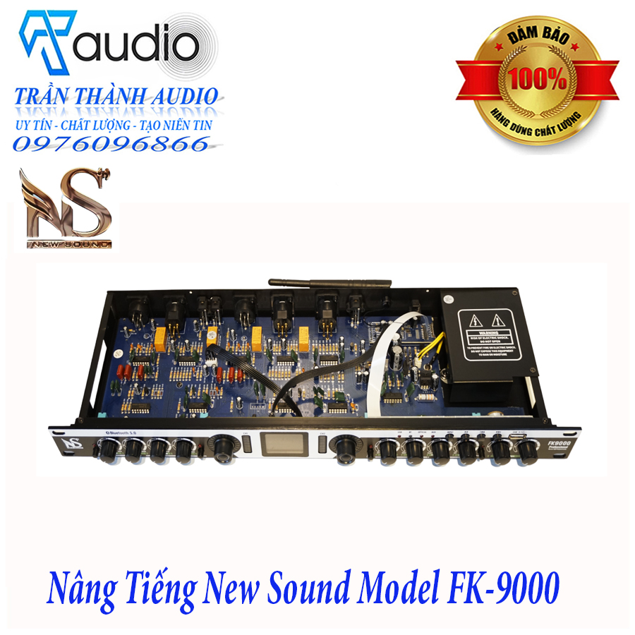 Nâng Tiếng New Sound Model FK9000 hàng nhập khẩu chính hãng Có cổng quang optical , Bluetooth 5.0 Bảo Hành 12 tháng