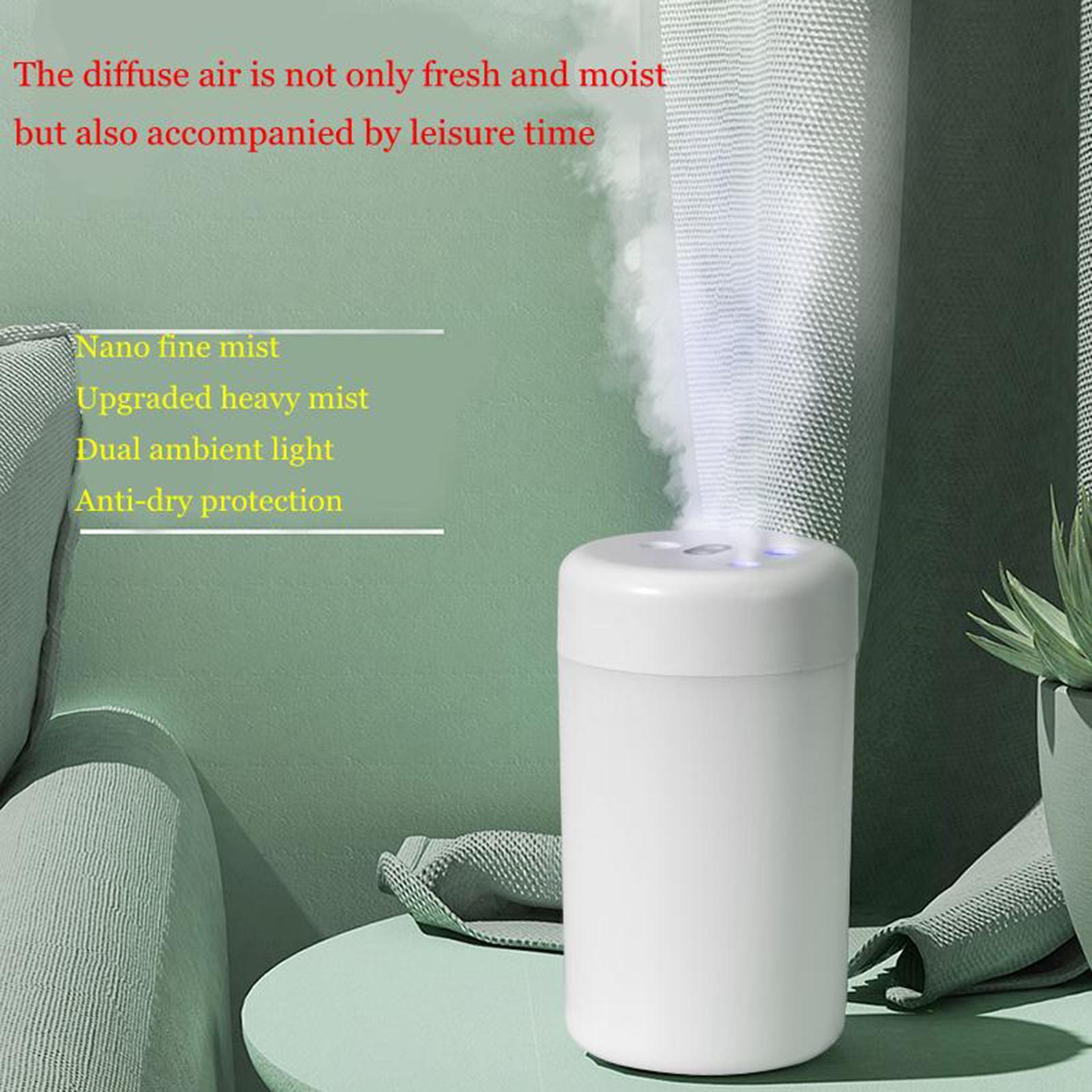 300ml Mini Humidifier USB Aroma Diffuser Air Humidifier Purifier White