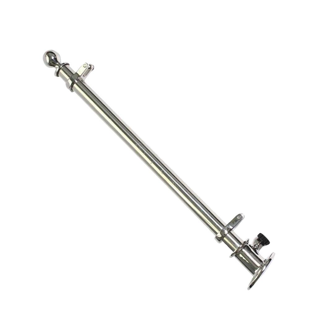 316 Stainless Steel Polished 24" 610mm  Pole Fits Marine Yacht Boat