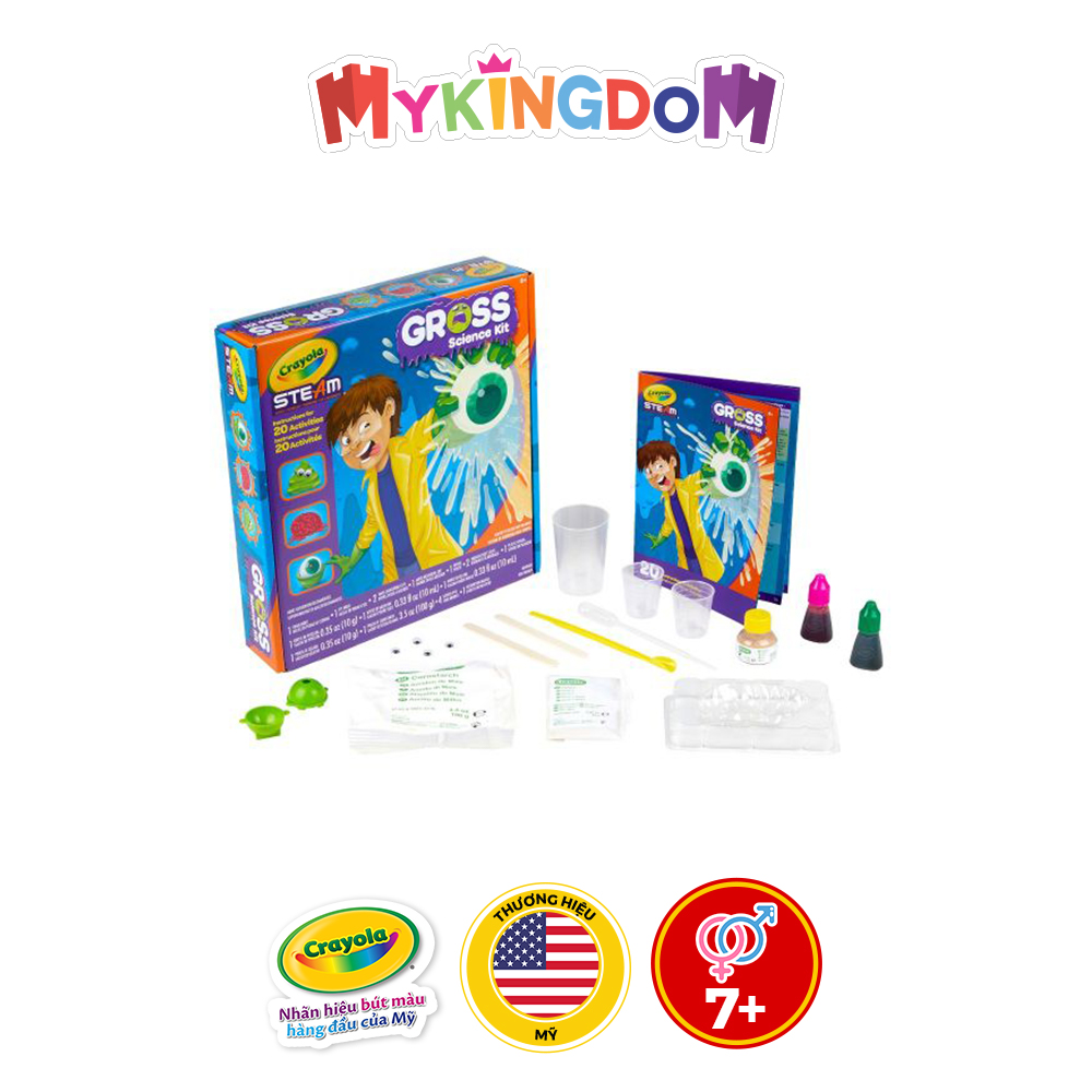 Đồ Chơi CRAYOLA Bộ Đồ Chơi Em Yêu Khoa Học - Chế Tạo Vật Thể Kì Quái 747403