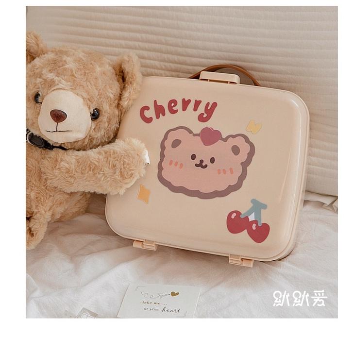 Cốp Trang Điểm/Vali Mini Đựng Đồ Make Up Có Chia Ngăn Siêu Tiện Dụng