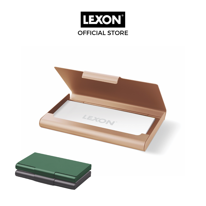 Hộp đựng danh thiếp, card visit LEXON kim loại - CARD BOX - Hàng chính hãng