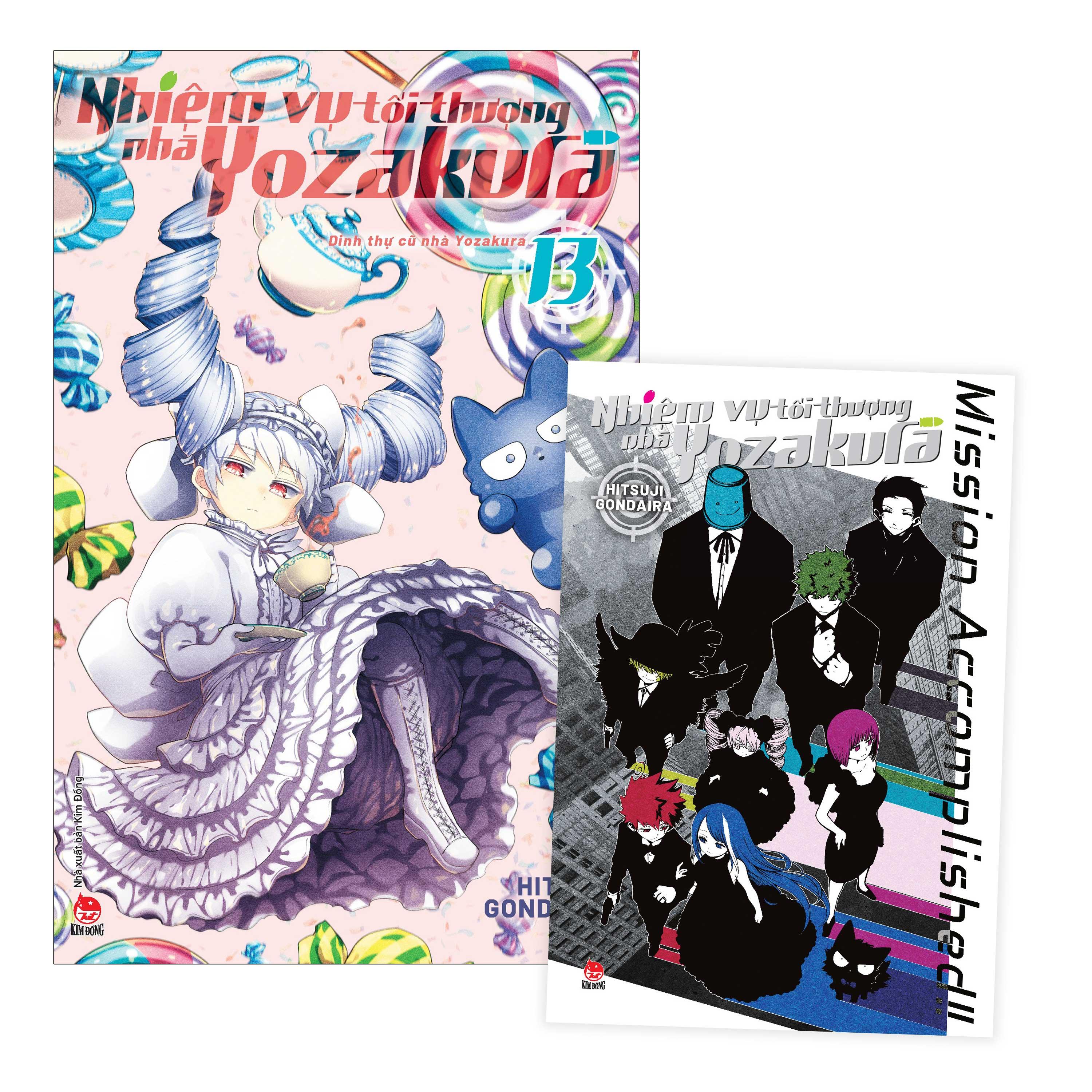 Sách - Nhiệm Vụ Tối Thượng Nhà Yozakura - Tập 13 - Dinh Thự Cũ Nhà Yozakura - Tặng Kèm Postcard