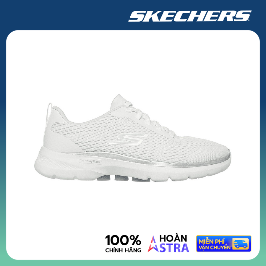 Skechers Nữ Giày Thể Thao GOWalk 6 - 124512-WHT