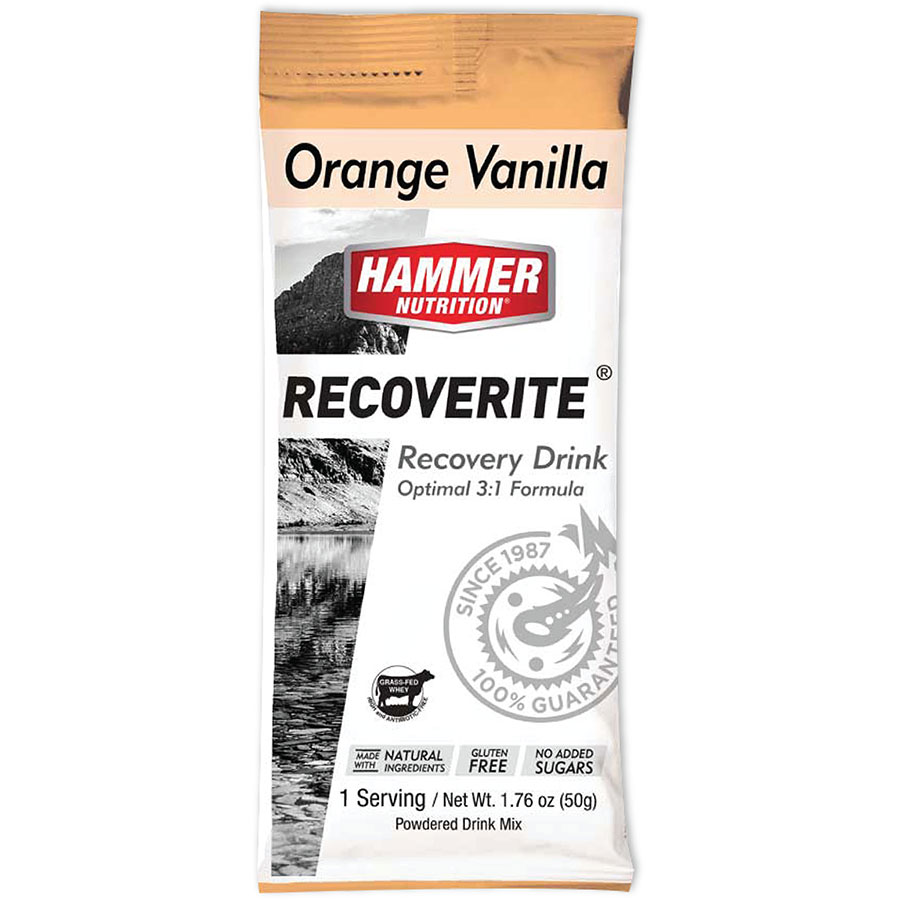 Thức uống phục hồi cơ bắp- Hammer Nutrition Recoverite vị Vani Cam gói 50g