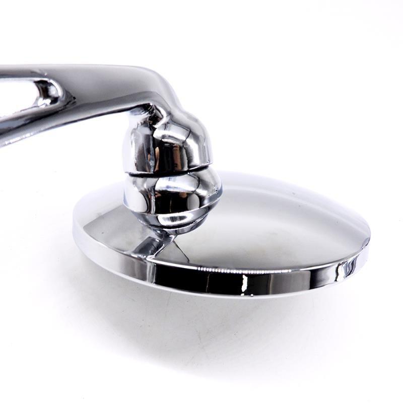 Gương Chiếu Hậu Hình Tròn Màu Đen / Chrome Thông Dụng Cho Xe Máy / Xe Đạp / Scooter 10mm