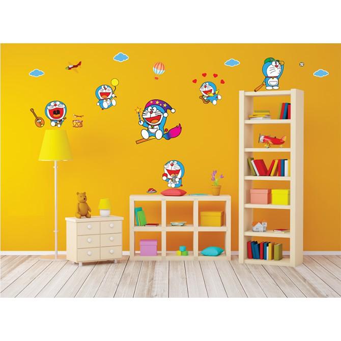 DECAL TRANG TRÍ PHÒNG BÉ DORAEMON SÓ 1