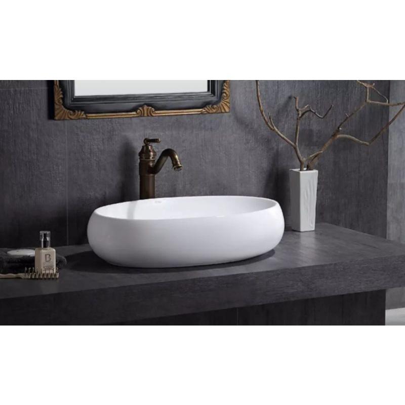 Chậu lavabo đặt bàn phủ men nano cao cấp